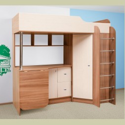 Шкаф-кровать с письменным столом Каприз-8 (ЛДСП)